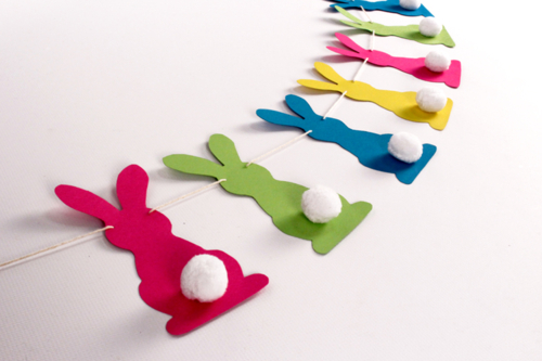 Guirlande Lapins de Pâques